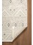 Cotto Motto TT008A Krem Halı Modern Geometrik Desen Pamuk Taban Yıkanabilir Salon Mutfak Halısı 5