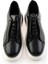 Siyah Hakiki Deri Erkek Sneaker E01398095003 4