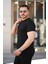 Erkek Mini Jakarlı Kısa Kollu T-Shirt 2
