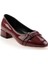 Bordo Kadın Klasik Topuklu Ayakkabı K01213035398 2