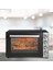 Jet Midi Fırın 70 Litre Emaye Kaplama Siyah Gri Panel Çok Fonksiyonlu Pişirme Özellikli 12