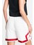 Jordan Heritage Diamond Basketball Loose Fit Shorts White Red Kadın Bol Kesim Şort Beyaz Kırmızı 3