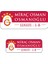 Galatasaray Temalı Okul Etiketi İsme Özel 170 Adet (90 Adet 34X13 Mm, 80 Adet 45X17 Mm) 2