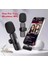 Kablosuz Yaka Mikrofonu Telefonlara Uyumlu Wireless Profesyonel Yayın Çekim Mikrofon 2