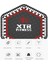 XTR Fitness Tutunmalı Trambolin 106 cm Yeşil 8