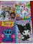 4 Adet Stickerli Boyama Kitabı (Crybaby/stitch/kuromi/unicorn) 1