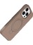 Apple iPhone 15 Pro Max Regal Magsafe Standlı Kapak - Çöl Titanyum 3