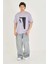 Unisex Uçurum Baskılı Oversize Tişört 3