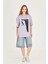 Unisex Uçurum Baskılı Oversize Tişört 4