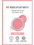 Pot Rouge Velvet Matte - Çok Amaçlı Mat Bitişli Krem Allık & Ruj - Petal Pink 6