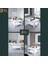 B3CONCEPT Nort Serisi Modern Dekoratif Raflı Kare Salon Orta Sehpa Beyaz 2