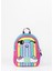 Çok Renkli Anaokulu Çantası, 34x26x11 cm, Gökkuşağı Deseni 1