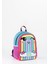 Çok Renkli Anaokulu Çantası, 34x26x11 cm, Gökkuşağı Deseni 2