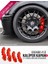 Renault 12 Uyumlu Brembo Kırmızı Yağ Hortumlu Kaliper Kapağı 4'lü 1