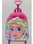 Frozen Elsa Çekçekli Pembe Kabartmalı Sert Kapaklı Desenli Çocuk Sırt Çantası 1 Adet 4