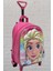 Frozen Elsa Çekçekli Pembe Kabartmalı Sert Kapaklı Desenli Çocuk Sırt Çantası 1 Adet 5