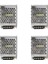 4x Ac 100V-240V-DC 12V 3A 36W Voltaj Transformatör Anahtarı LED Şerit Güç Kaynağı (Yurt Dışından) 1