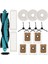 Cecotec Conga 11090 Robot Vakum Süpürgeleri Için Uyumlu Aksesuar Kiti - Silindir Fırçası, Filtreler, Mop Kumaşları (Yurt Dışından) 1