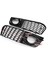 Siyah Araba Ön Sis Fiş Izgara Kapağı Audi A4 B8 2009 2011 2012 2012 Sis Lambası Ballı Grille Kapak (Yurt Dışından) 5