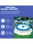 15FT Yuvarlak Havuz Örtüsü, Yer Üstü Havuzlar Için Güneş Örtüleri, Havuz Örtüsü Vinçli ve Kablolu Havuz Örtüsü Koruyucusu (Yurt Dışından) 2