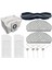 2set Ecovacs Deebot T10/T10 Plus Robot Elektrikli Süpürge Ana Yan Fırça Toz Torbası Hepa Filtre Mop Kumaş Yedek Parçalar (Yurt Dışından) 5