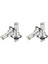 4x H7 LED Far 6000K Süper Beyaz 110W 8000LM Far Kiti Sisli Ampuller Kiti Yüksek Düşük Işın (Yurt Dışından) 1