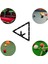 6 Adet Sihirli Top Rafı Tutucu Levha Bilardo Üçgen Ipucu Aksesuarları Sihirli Top Rafı 8, 9 ve 10 Top (Yurt Dışından) 3