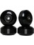 Rulmanlı Kaykay Tekerlekleri 52X30MM Sokak Pu Tekerlekler Kaykay Parçaları Cruiser Longboard Tekerlekler (4'lü Set) Siyah (Yurt Dışından) 1