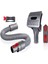 2x Pet Tımar Kiti, Dyson V7/8/10/12/11 Için Dyson V7/8/10 Için Köpek Fırçası Saç Vakum Bağlanması, Uzatma Hortumu ve Tetik Kilidi (Yurt Dışından) 2