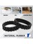 2pcs Xiaomi Mijia 1c/2c/3c S5 Serisi/t6/t7 Robot Vakum Süpürge Tekerlekleri Slip Anti-Slip Yedek Parçaları (Yurt Dışından) 4