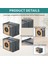 6pcs Eufy Temiz X8 Için Toz Torbaları Pro-Boş Istasyon Robot Vakum Temizleme Yedek Yedek Parça Çöp Torbası (Yurt Dışından) 4