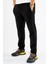 Erkek Siyah Jogger Pantolon Bağcıklı Lastikli Bel Rahat Kesim Eşofman Altı 3