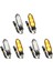 6pcs Universal LED Motosiklet Dönüş Sinyali Işık Arka Işık Lambası 12V IP67 Su Geçirmez Kehribar Flaşör Göstergesi Göz Kırpıcı (Yurt Dışından) 2