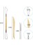 Çömlekçilik Kil Şekillendirme Aletleri, 22 Adet Ahşap Saplı Çömlekçilik Oyma Aletleri ve Metal Kazıyıcı ve Plastik Kil Şekillendirme Aletleri (Yurt Dışından) 4