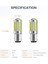 2x LED 1157 LED Ampul P21/5W BAY15D LED Ampul ve 4pcs Kırmızı 1157 P21/5W BAY15D 33 Smd 5630 5730 LED Otomatik Fren Işıkları (Yurt Dışından) 3
