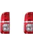 Toyota Hilux Için 2x 2005 - 2015 Araba Arka Arka Lamba Fren Lambası Kuyruk Lambası Ampul Olmadan Sol (Yurt Dışından) 1