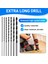 7 Adet Ekstra Uzun Ahşap Matkap Ucu Seti 12 Inç 300MM Matkap Bitleri Diy Ağaç Işleme Aleti Spiral Matkap Ekstra Uzun Matkap (Yurt Dışından) 4