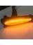 16X Füme Lens Amber Tam LED LED Dinamik Ön Yan Işaretçi Mitsubishi Lancer Evo x Mirage Outlander Sport (Yurt Dışından) 3