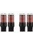 4x Araba 3014 144SMD Canbus T20 7440 W21W Dönüş Sinyali Işıkları Için LED Ampuller Park Fren Lambası Ters Işıklar Kırmızı (Yurt Dışından) 1