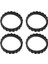 Irobot Roomba Wheels Serisi 500, 600, 700, 800 ve 900 Için Lastikler, Kayma Önleyici, Büyük Yapışma ve Kolay Montaj 4 Paket (Yurt Dışından) 3