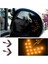 8pcs Universal 14 Smd Araba Yan Dikiz Bakış Ayna Turn Sinyal LED Işıklar Göz Kırpıcı Getirme Sarı Işık (Yurt Dışından) 5