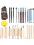 Çömlek Aletleri 36'lı Set Taş Plastik Kil Aletleri Hap Çubuk Kil Heykel Oyma Bıçağı Yumuşak Çömlek Yapım Aletleri (Yurt Dışından) 1