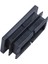 40 Pcs Siyah Plastik Dikdörtgen Blanking Uç Kapakları Ekler 20MM x 40MM (Yurt Dışından) 5