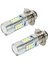 2x H6 Tek Pençe Motosiklet 3030 21SMD LED Far Kafası Işık Lambası Ampul 1200LM Beyaz 21W (Yurt Dışından) 1