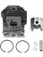 Mıtsubısh TL33 1E36F-2GN Mcculloch B33B 33CC Motor Çalı Kesici Için Silindir Piston Kiti 36 Mm. Çim Düzeltici (Yurt Dışından) 1