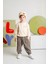 Erkek Bebek Sweatshirt ve Pantolon Takım - Kahve 2