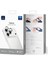 iPhone 17 Pro Uyumlu Wiwu LG-005 Falcon Anti Reflective Safir Kamera Lens Koruyucu Gümüş 4