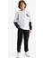 Erkek Çocuk 2'li Takım Baskılı Sweatshirt Eşofman Altı F2494A825AU 1
