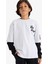 Erkek Çocuk 2'li Takım Baskılı Sweatshirt Eşofman Altı F2494A825AU 3