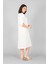Müslin Kadın Düğme Deteylı Elbise 2